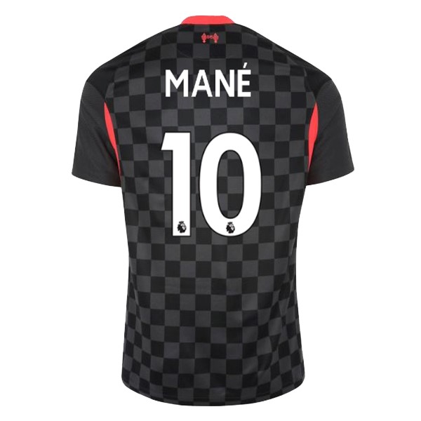 Camiseta Liverpool NO.10 Mane 3ª 2020 2021 Negro